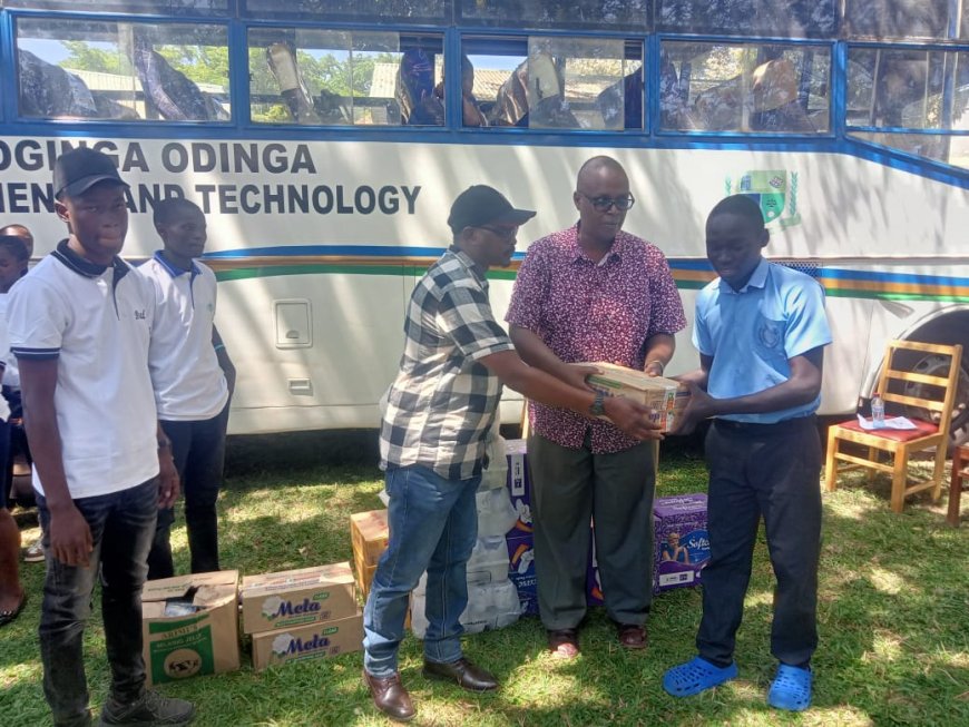 JOOUST Disability Advocacy Club Extends Support to St. Martins Mumias Special School for the Hearing Impaired