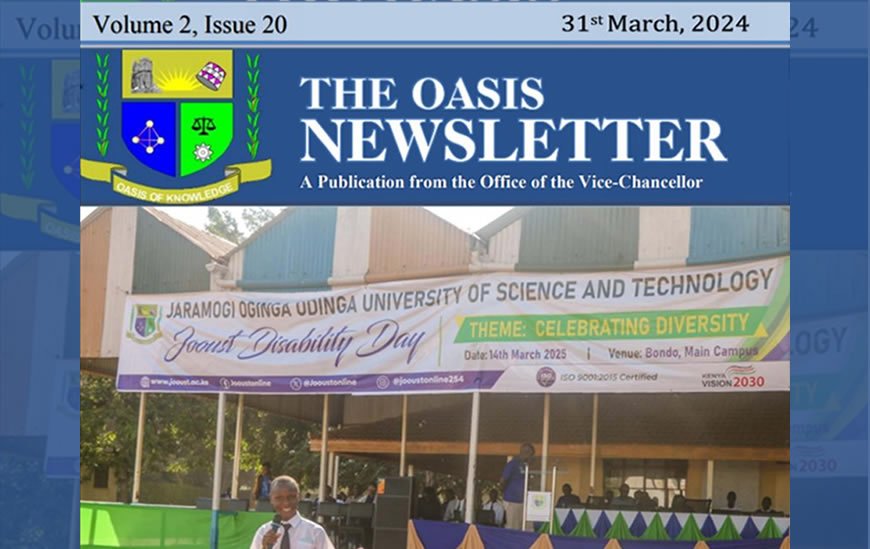 The Oasis Newsletter Volume 2, Issue: 20