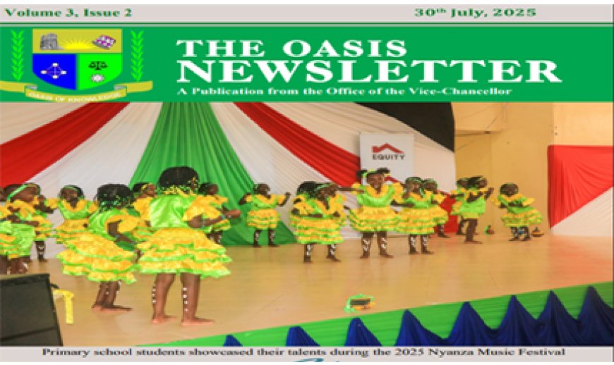 The Oasis Newsletter, Volume 3, Issue 2